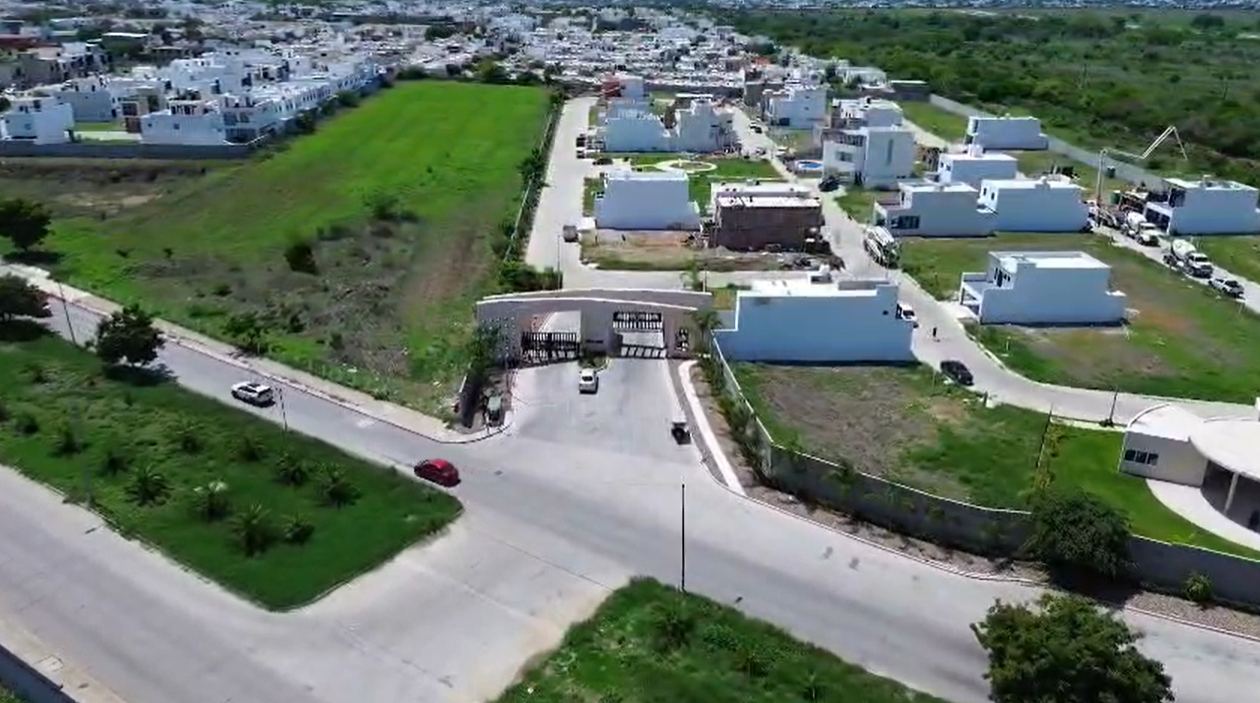 Vista aérea de Las Habas Residencial