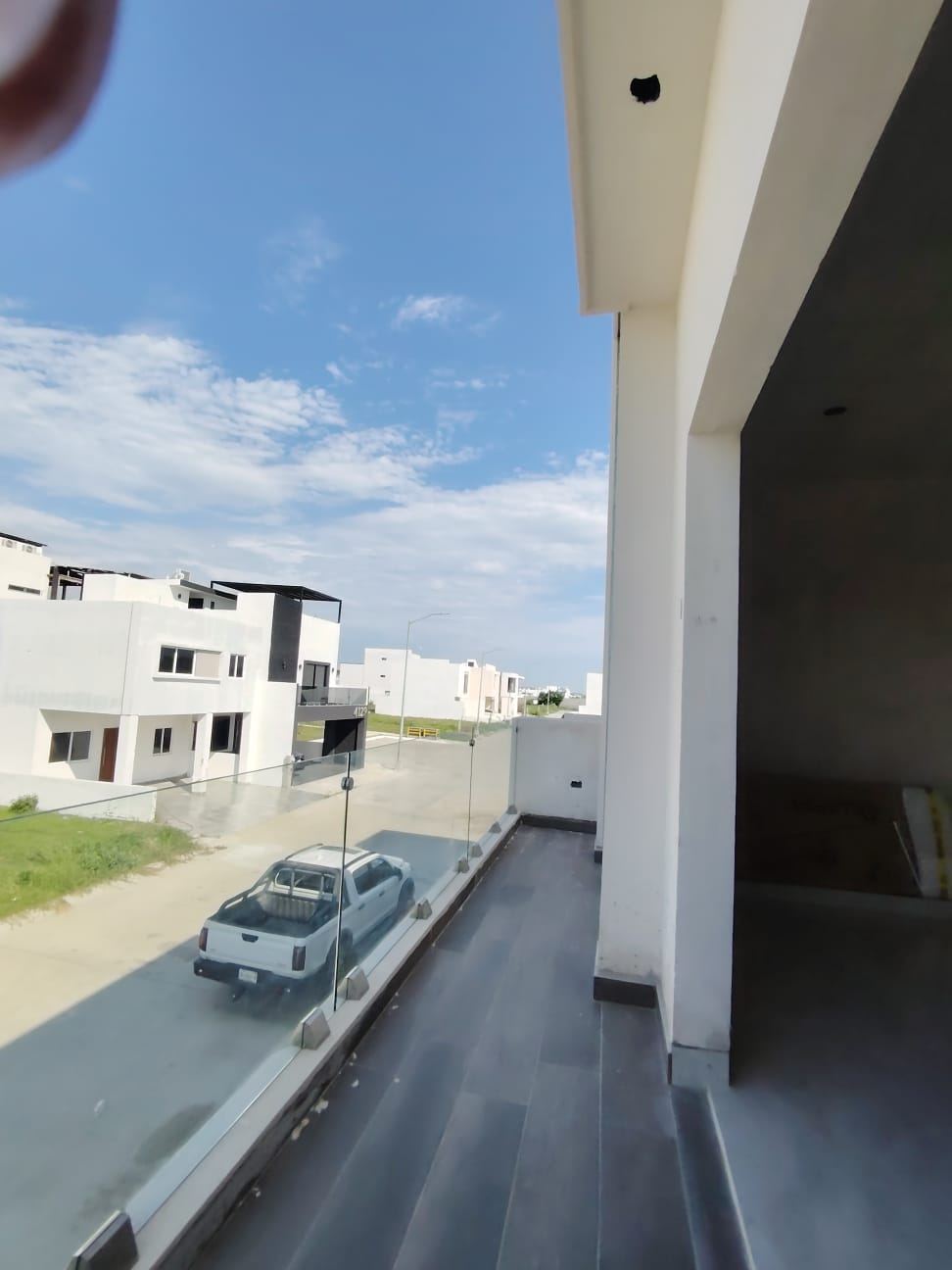 Avance real de obra, terraza